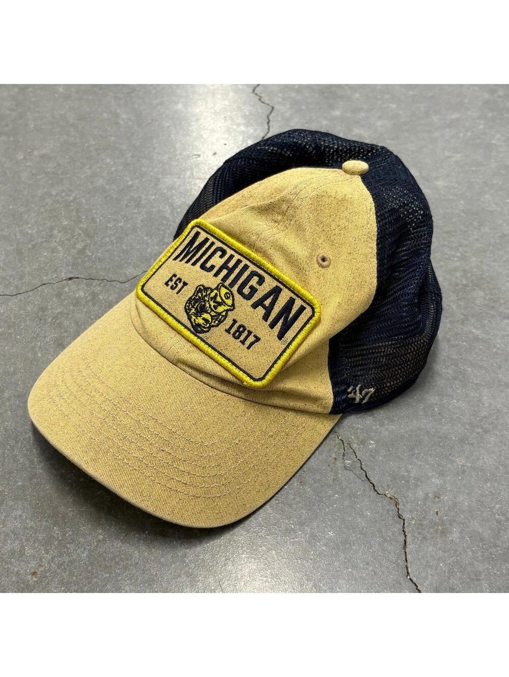 47 Brand Michigan Wolverines Trucker Hat